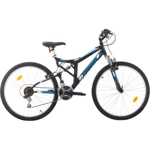 Mountainbikes, BACHINI, EXTREME 26 Zoll, Schwarz/Blau