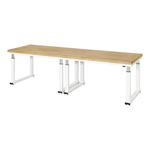 STIER Elektrisch Höhenverstellbare Werkbank Premium BxTxH 3000x900x740-1140 mm