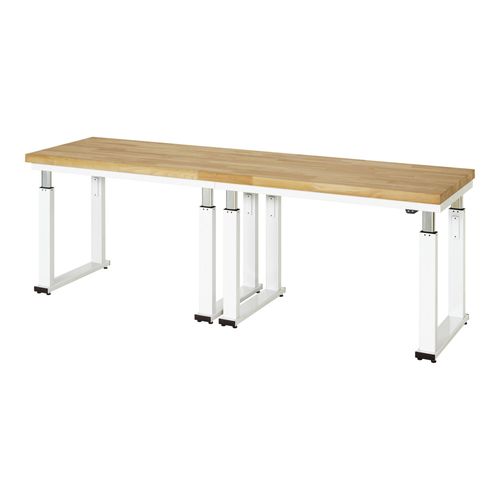 STIER Elektrisch Höhenverstellbare Werkbank Premium BxTxH 2500x700x740-1140 mm