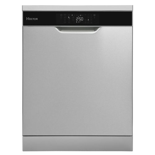MOCTOR Geschirrspüler freistehend Silber 14 Gedecke Aquastop Wlan DW70014AS