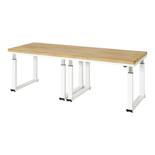 STIER Elektrisch Höhenverstellbare Werkbank Premium BxTxH 2500x900x740-1140 mm