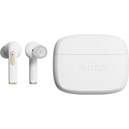 SUDIO Kopfhörer In-Ear N2 Pro True Wireless ANC Weiß