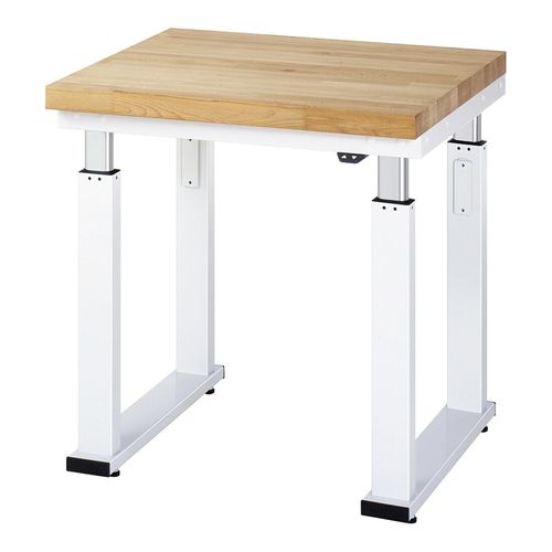 STIER Elektrisch höhenverstellbare Werkbank Premium BxTxH 750x700x740-1140 mm
