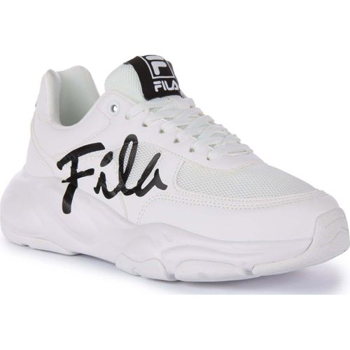 Fila Astro Schnürung Masche Klobig Turnschuhe Weiß – 7 Großbritannien - 41 EU - 8 US / Weiß
