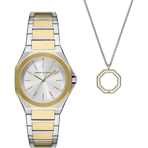 Armani Exchange Analog 'Andrea' Damen Uhr AX7161SET