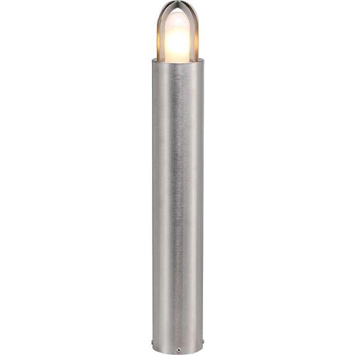 Pollerleuchte Edelstahl Glas IP55 70 cm rund Maritim Stehlampe außen