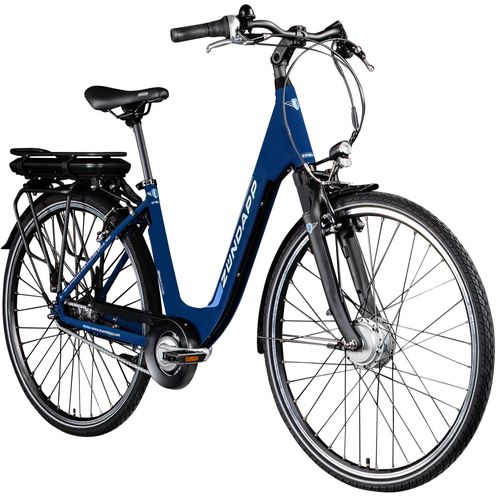 Zündapp Z600 City E Bike Damen 28 Zoll Elektrofahrrad 7 Gang Nabenschaltung 150 - 165 cm Elektro Damenfahrrad dunkelblau