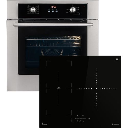 Backofen und Induktionskochfeld SET8810IND593SP