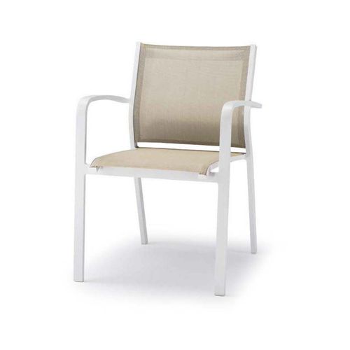 Grattoni GS 936 Gartenstuhl – Weiß