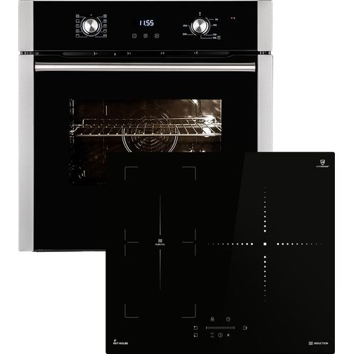 Backofen und Induktionskochfeld SET8010IND593SP