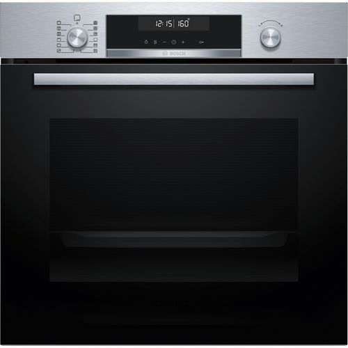 Bosch Einbau-Backofen-Set HBD675CS62: HBG578BS3 + PIF645BB5E