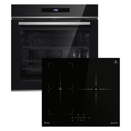 Backofen und Induktionskochfeld SET8019IND593SP