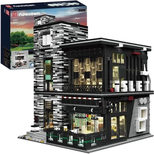 Spielbausteine Mould King 16042 Bar Modell , Montagespielzeug, 3992 PCS