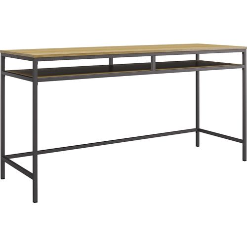 Schreibtisch ></noscript>Steen< in Grau - 153x76x51cm (BxHxT)