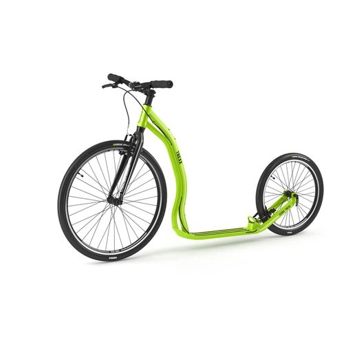 Tretroller Yedoo Trexx 26/20 Alu Roller Scooter Sportroller Rennroller grün