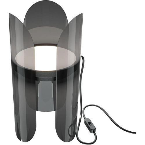Tischleuchte LED Metall 30 cm hoch Schwarz 3000 K warmweißes Licht 550 lm Modern