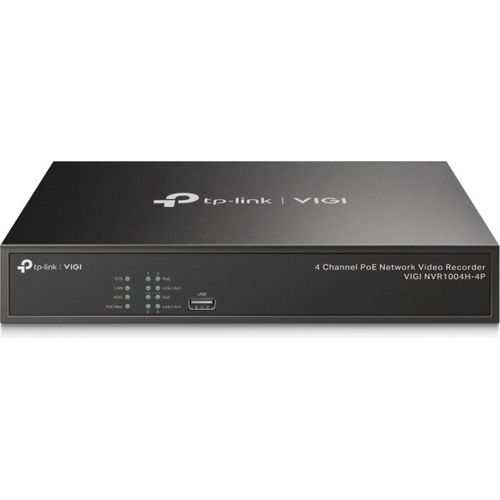 TP-LINK VIGI NVR1004H-4P 4 Channel PoE+ - Netzwerkkamera