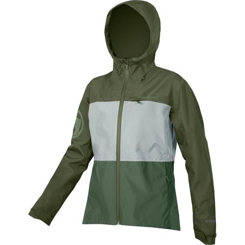 Damen Singletrack Jacke II Ghillie-Grün - XL