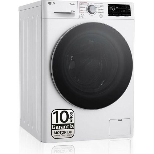 Intelligente Waschmaschine-Trockner LG F4DR5509A0W 1400 rpm 9kg / 6kg
