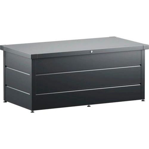 Gartenbox Hörmann EcoStar Elegant 1620 RAL7016 166 x 87 x 72,5 cm Metall grau