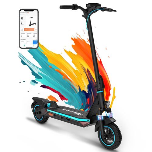 EVERCROSS TECH A1 Elektroscooter,E-Scooter mit Straßenzulassung (ABE), 10