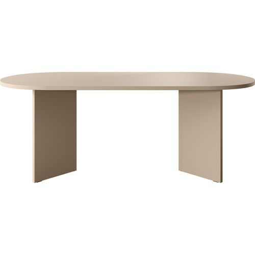 Selsey OVO - Esstisch oval, Cappuccino, 90x204 cm