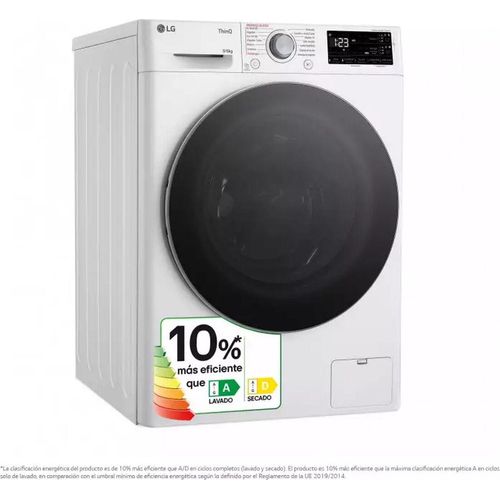 Intelligente Waschmaschine-Trockner LG F4DR5509A1W 1400 rpm 9 kg 6 Kg