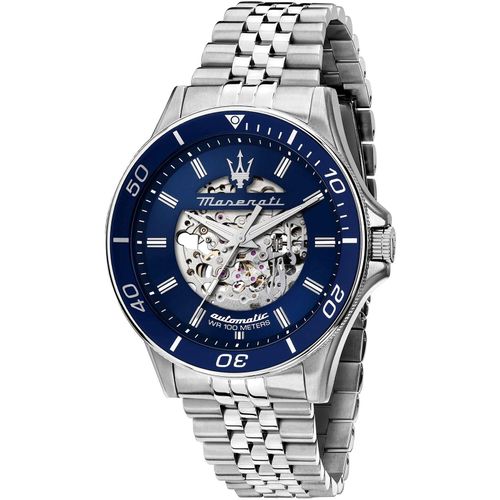 Maserati Sfida 44 Mm Uhr Silber Silber One Size