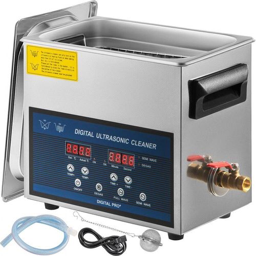 6l Digitaler Ultraschallreiniger mit Heizung - Ultraschallreinigungsgerät 0-80°C