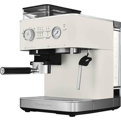Kitchenaid Espresso-Maschine 5KES6551EPL Porzellanweiss halbautomatische Espressomaschine