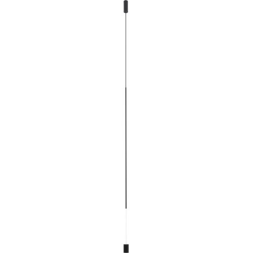 Hängelampe LED Aluminium Metall D: 5,5 cm rund H: max. 300 cm Schwarz 3000 K warmweiß 650 lm Modern