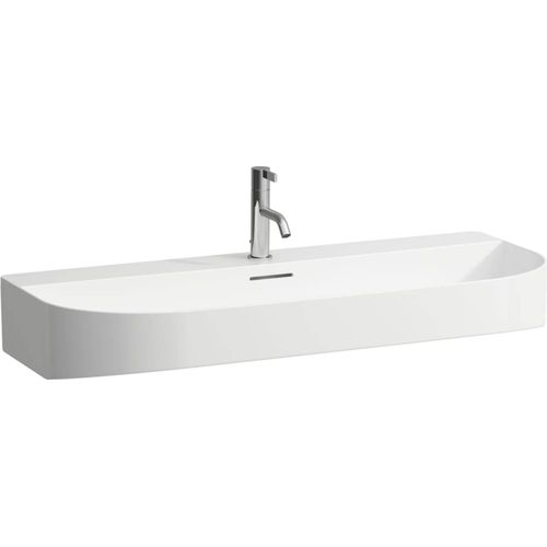 Laufen Sonar Wastafel 100x42 cm Wit