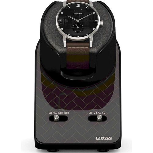 Beco Technic Boxy BLDC Nightstand Skyline Shadow Rotator für 1 Uhr mit USB-Kabel