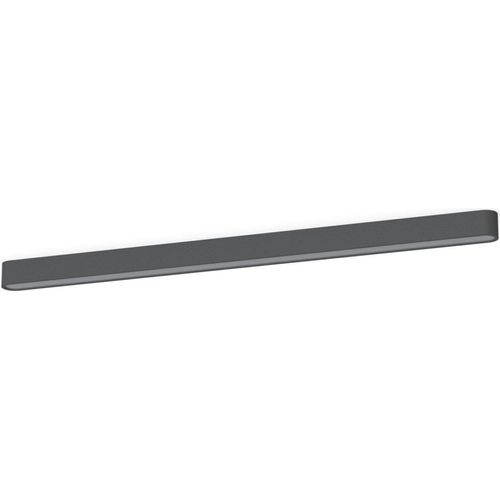 Deckenlampe Aluminium Graphit länglich warmweiß 3000 K 3200 lm Modern Deckenleuchte
