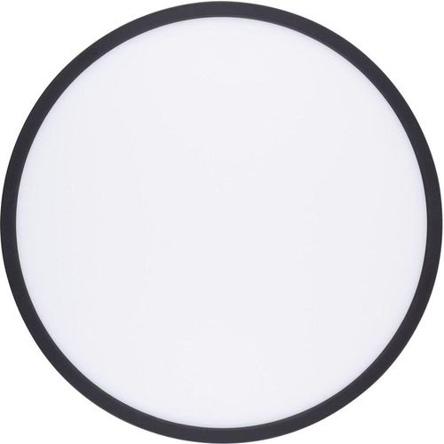 Deckenleuchte LED Dimmer D: 40 cm rund IP54 Weiß Schwarz Farbwechsel 3000/4000/6500 K 4080 lm