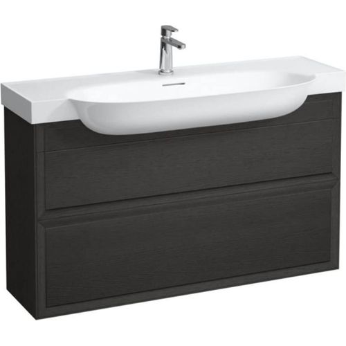 Laufen The New Classic Wastafelonderkast 117,6x31,6x67,7 cm 2 la Blacked Oak