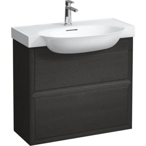 Laufen The New Classic Wastafelonderkast 77,6x31,6x67,7 cm 2 la Blacked Oak