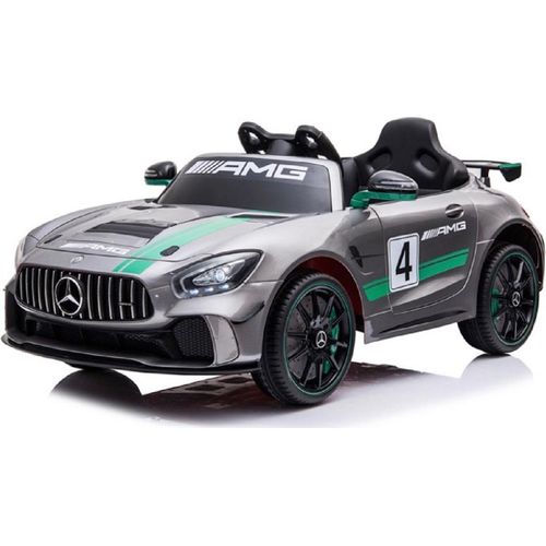 Kinder Elektroauto Mercedes-Benz GT4 12V, MP4+Ledersitz+FB+LED