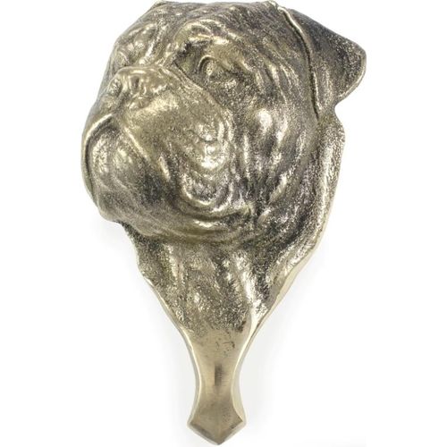 Bullmastiff - Türklopfer in Form eines Hundekopfes, Messing-Türklopfer, Retro-Dekoration an der Tür der Marke Art-Dog