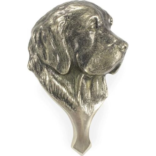 Golden Retriever - Türklopfer in Form eines Hundekopfes, Messing-Türklopfer, Retro-Dekoration an der Tür der Marke Art-Dog