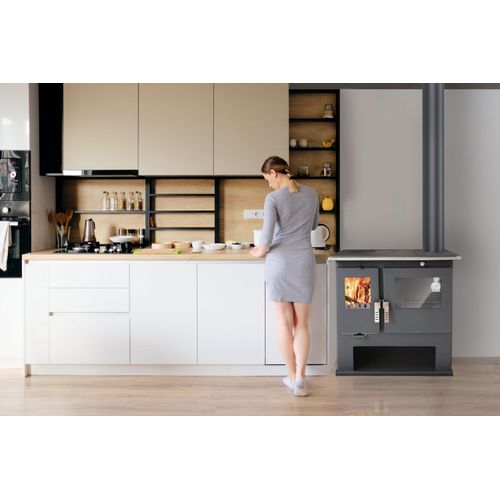 Holzofen CS, Energieeffizienz A+ 82.20%, 7.7 kW, 770 x 500 x 860 mm