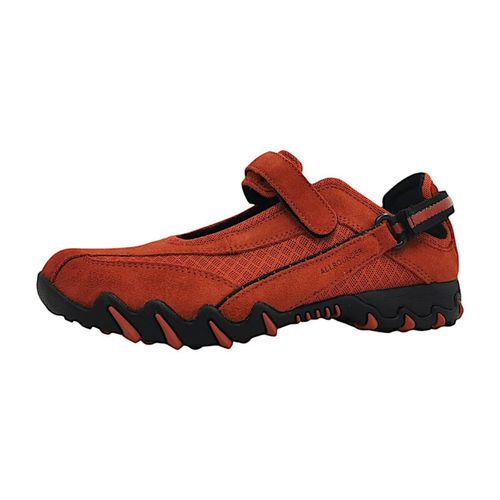 Allrounder by Mephisto NIRO C. SUEDE 64/C. Damen Slipper in Rot, Größe 4.5