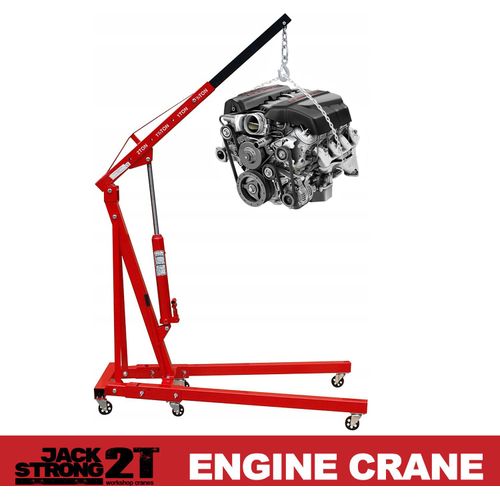 Werkstattkran Motorheber 2T Kran Motor Werkstatt Motorkran 2000 kg Jack Strong