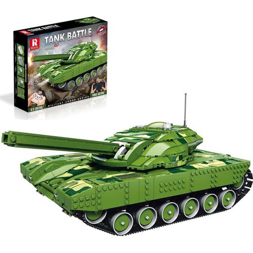 Bausteine Reobrix 55026 Milit?rpanzer MOC Klemmbausteine 1516 Teile
