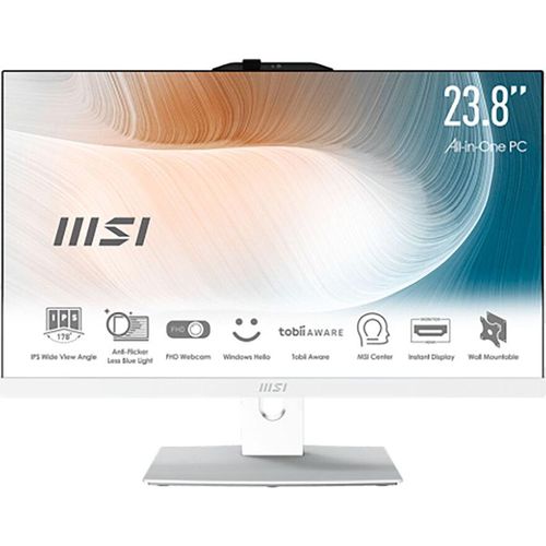 Msi Modern Ae0712-897 12m 23.8´´ I5-1235u/16gb/512gb Ssd All-in-one-pc One Size / EU Plug 220V One Size