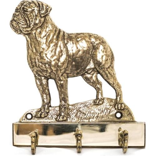 Bullmastiff - Schlüsselhalter mit Hund, Messinggriff für Hundezubehör, elegante Dekoration für den Flur der Marke Art-Dog