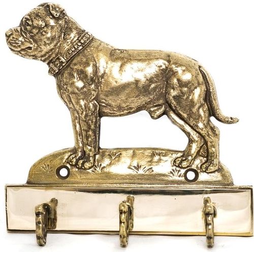 American Staffordshire Terrier, Amstaff I - Schlüsselhalter mit Hund, Messinggriff für Hundezubehör, elegante Dekoration für den Flur der Marke Art-Dog