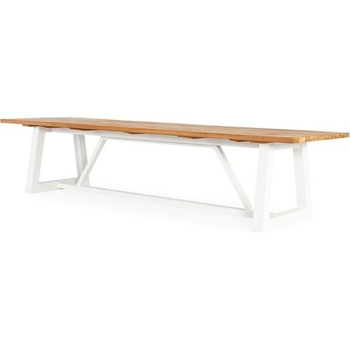 Suns Ovada Gartentisch Aluminium/Teak