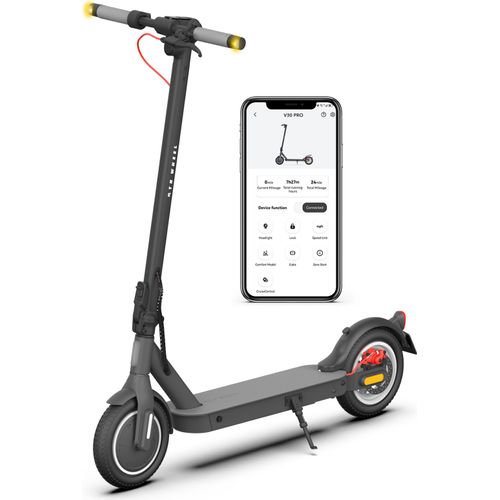 Faltbarer E-Scooter mit ABE StraBenzulassung, (10 Zoll350W,duales Bremssystem, LED-Display)