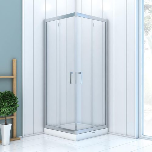 Duschkabine Schiebetür 110x100 Dusche Eckdusche 100x110cm Höhe 190cm